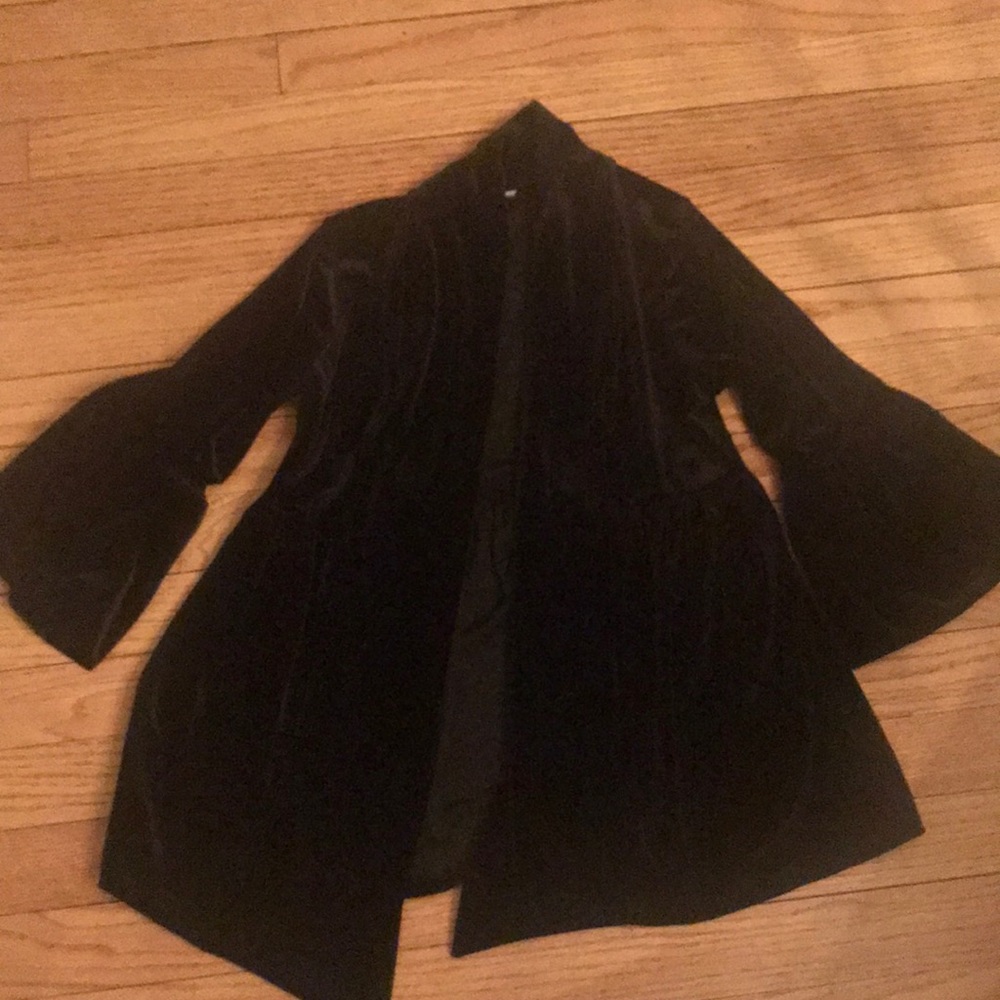 Michael Stars One Size Fits Most Velvet Cardigan